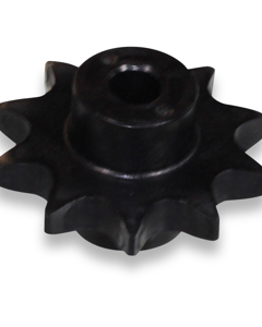 Chain wheel 3/8" 10t-B6 PA66 GF30 f/chain tensioner EggSmart